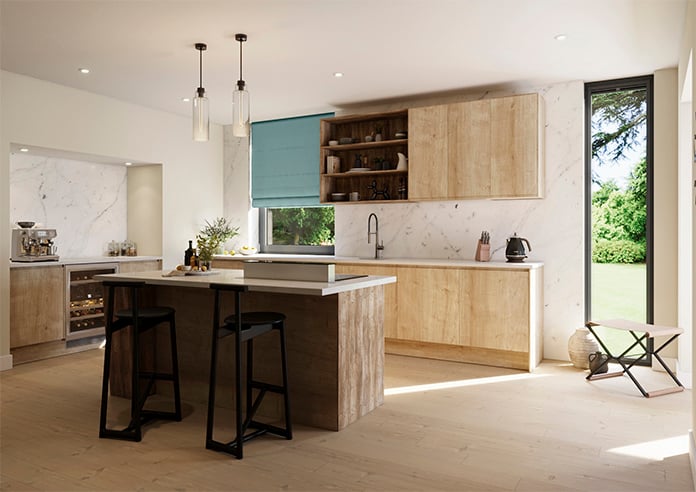 Norleigh, Sage - Twist&Fit Roman Blind - Image 7